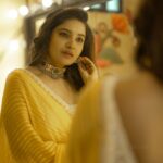 Vani Bhojan Instagram – Outfit – @studio149 Make up – @arupre_makeup_artist Jewellery – @mspinkpantherjewel