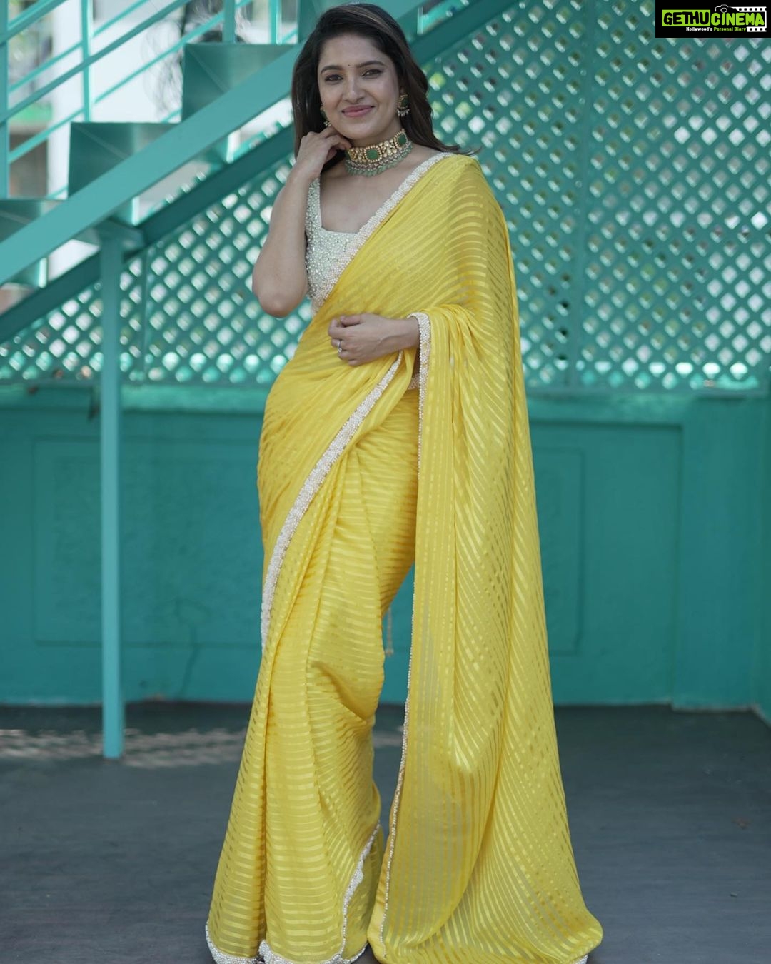Vani Bhojan Instagram - Outfit - @studio149 Make up - @arupre_makeup_artist Jewellery - @mspinkpantherjewel