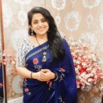 Veena Nair Instagram - Good morning 🌄 🥻 @manasi_boutique_21 Thank you manasi boutique for this saree ❣️