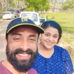 Veena Nair Instagram - Location still with veena ❤️❤️ @dasettan_kozhikode @veenanair143 #location