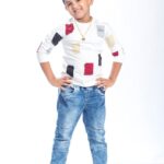 Veena Nair Instagram - My super hero❤️ stylist : @laamiya.c.k photo : @sidhiqueakber Mua : @makeup_blooms_makeover_ @lasim_blooms @makeover_by_aswathyprasanth kid costume : @magic_design_m