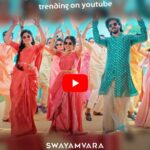 Veena Nandhakumar Instagram - SWAYAMVARA SONG TRENDING ON YOUTUBE #swayamvarasong #swayamvarasilksindia #Swayamvarasilks #dulquersalman #actressanikhasurendran #actressVeenanandakumar #instagram #instagood #fashion #style l #dq #anikhasurendran #veenanandakumar #saree #celebrationsalwayson #Swayamvara