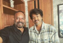 Venkat Kumar Gangai Amaren Instagram - Thanks for the trust @actorvijay na!! And as promised releasing this pic only after the announcement na!! (Pic taken 10 months ago!!!) #thalapathy68 #vp12 YES DREAMS DO COME TRUE🙏🏽❤️