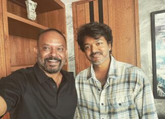 Venkat Kumar Gangai Amaren Instagram - Thanks for the trust @actorvijay na!! And as promised releasing this pic only after the announcement na!! (Pic taken 10 months ago!!!) #thalapathy68 #vp12 YES DREAMS DO COME TRUE🙏🏽❤️