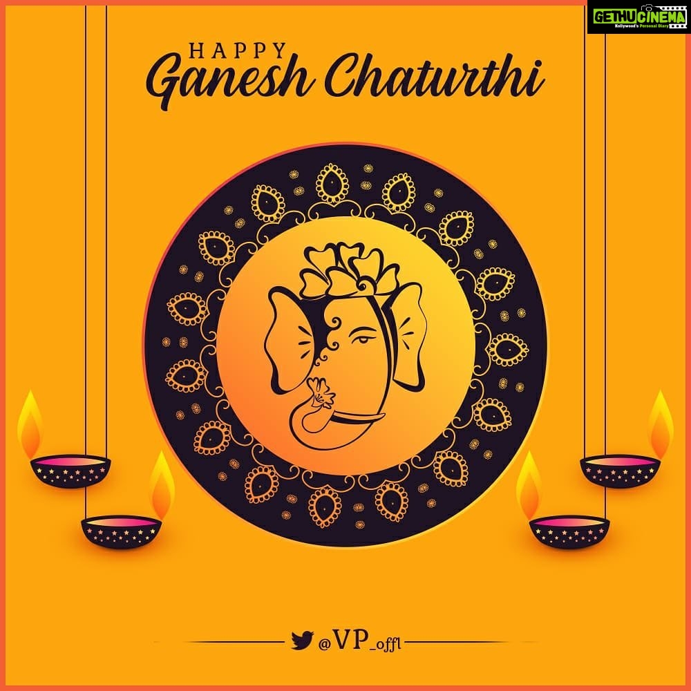 Venkat Kumar Gangai Amaren Instagram - Annaivarukkum iniya vinayagar chathurthi vaazhthukal!!!