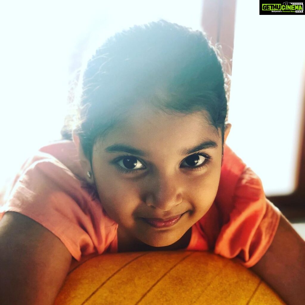 Venkat Kumar Gangai Amaren Instagram - Happy birthday my little princess!!! God bless #vikruti #kuku