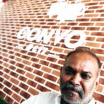 Venkat Kumar Gangai Amaren Instagram – And now it’s officially open @tnagar @convocafec #convocafe17 @achu1221