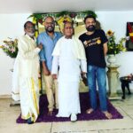 Venkat Kumar Gangai Amaren Instagram - The brothers!!! #hbdmusic #hbdRajaAppa #happy80