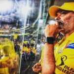 Venkat Kumar Gangai Amaren Instagram - And we started this season like the champions!!! Little slow though!!! #csklive #csk #ipl @chennaiipl #chepauk thanks for da click @aishwarya_12dec 🙌🏼👍🏽