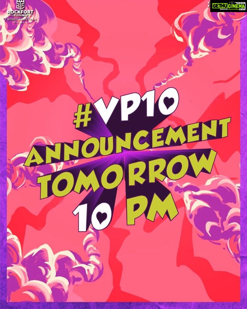 Venkat Kumar Gangai Amaren Instagram - Happy pongal everyone!! #vp10 #aVPquickie announcement tomorrow 10pm