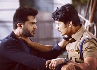 Venkat Kumar Gangai Amaren Instagram - Get ready for the face off between #abdulkhaaliq & #dhanushkodi @silambarasantrofficial @iam_sjsuryah #maanaadu #maanaadufrom25thnovember