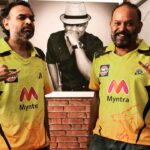 Venkat Kumar Gangai Amaren Instagram - @chennaiipl ku #whistlepodu let the celebrations begin @premgi U1 Records