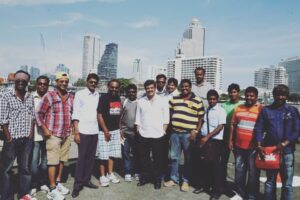 Venkat Kumar Gangai Amaren Instagram - Throwback pic!! #mankatha #thala #10yearsagotoday #bangkok #lastdayshooting