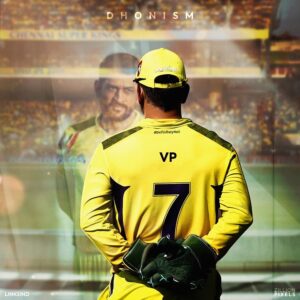 Venkat Kumar Gangai Amaren Instagram - And it begins!! @chennaiipl @mahi7781 #iplfever #csk4life #dhonism #no7jersey