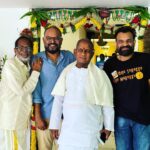 Venkat Kumar Gangai Amaren Instagram – The brothers!!! #hbdmusic #hbdRajaAppa #happy80
