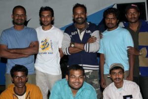 Venkat Kumar Gangai Amaren Instagram - Then and now!! A #venkatprabhu reunion!! The core team from #chennai28 #saroja #goa @ranjithpa @dirpitchumani #sripaty #venkatesh #sureshmaari #chakra #basha