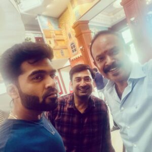Venkat Kumar Gangai Amaren Instagram - For all #STR fans!! #maanaadu shoot spot @silambarasantrofficial @aravindaakash