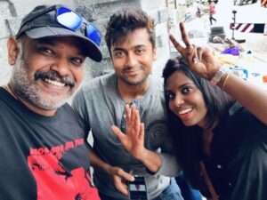 Venkat Kumar Gangai Amaren Instagram - A very #happybdaysuriya na! God bless