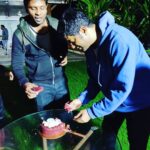 Vennela Kishore Instagram - 🎼🎶🎵 Reddu Reddu Cakey Reddu Velvet Reddu-Icing spreadu choosaaaaa Guddu Guddu Very Guddu knifey theesi slicey chesi thoosaaaaa ,🎼🎵🎶