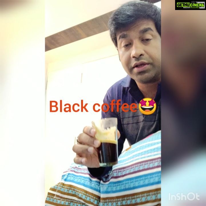 Vennela Kishore Instagram - Side effects of excessive caffeine: Miss your best friend🤗🤗