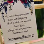 Vennela Kishore Instagram - This was the sweet surprise waiting for me in my make up room. My first day for Manmadhudu 2 🤩🤩 Thank you Nag sir😀