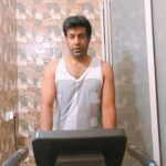 Vennela Kishore Instagram - When you step on the treadmill, make a commitment. Dont get off until you sweat. It doesn't matter if you switch it on or not. Just don't get off. #LazyIsTheNewBusy