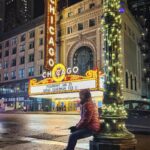 Vidhya Instagram - Chicago nights..🤍 Chicago Downtown