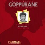 Vidhya Instagram - Elated to announce that #Goppurane first single from #kannagi will be launched by @directormohanraja @aishwaryarajessh @gauthamvasudevmenon @dir_cibi @ashokselvan @thatswatitis @iam_sjsuryah @premgi @actress_ramyapandian @yashwanth.kishore