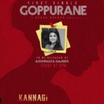 Vidhya Instagram - Elated to announce that #Goppurane first single from #kannagi will be launched by @directormohanraja @aishwaryarajessh @gauthamvasudevmenon @dir_cibi @ashokselvan @thatswatitis @iam_sjsuryah @premgi @actress_ramyapandian @yashwanth.kishore