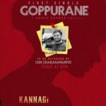 Vidhya Instagram - Elated to announce that #Goppurane first single from #kannagi will be launched by @directormohanraja @aishwaryarajessh @gauthamvasudevmenon @dir_cibi @ashokselvan @thatswatitis @iam_sjsuryah @premgi @actress_ramyapandian @yashwanth.kishore