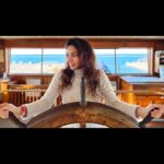 Vidhya Instagram - A restored 1925 Great Lakes bulk freighter ship🚢 🌊 #vidyapradeep