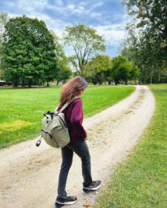 Vidhya Instagram - Walk your own path and be yourself♥️