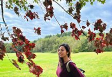 Vidhya Instagram - Walk your own path and be yourself♥️