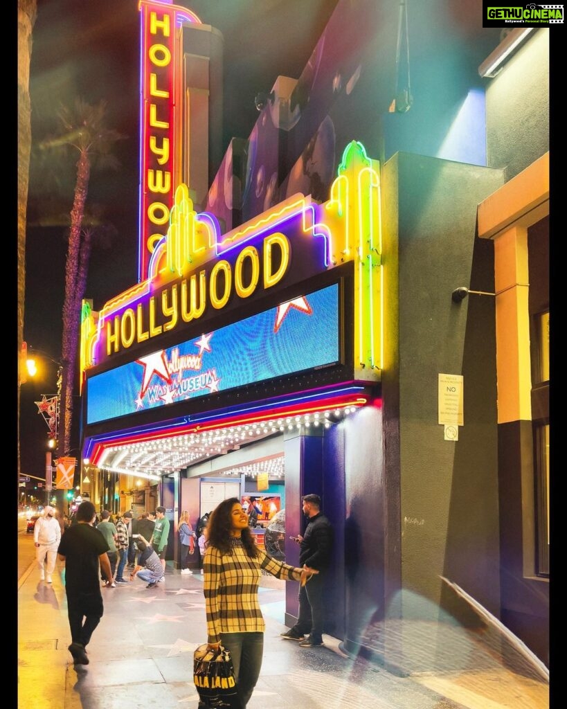 Vidhya Instagram - LA LA LAnd 💁‍♀️🧚‍♀️ #hollywood #losangeles #california Hollywood