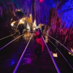 Vidhya Instagram – Meramec caverns were formed from the erosion of large limestone deposits over millions of years. Also the hideout of Jesse James in the 1870s 🤠. #merameccaverns Meramec Caverns