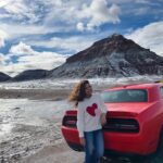 Vidhya Instagram - Painted desert, Arizona 🤎 #petrifiedforest #painteddesert #arizona Painted Desert & Petrified Forest