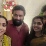 Vidhya Mohan Instagram - ❤️❤️❤️ @vinumohan_actor @sasikumardir @ananyahere #love #instagood #fashion #photooftheday #beautiful #art #photography #happy #picoftheday #cute #follow #tbt #followme #nature #like4like #travel #instagram #style #repost #summer #instadaily #selfie #me #friends #fitness #girl #food #vidyavinumohan❤ #vinumohan