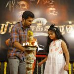 Vijay Antony Instagram – Here’s the special guest who lit the lamp and inaugurated #Pichaikkaran2 #Bichagadu2 shoot – #LaaraVijayAntony 😊