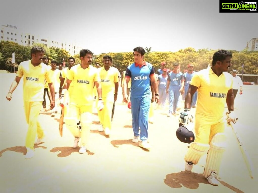 Vijay Antony Instagram - A still from my movie Tamilarasan. What's your favorite sport friends?