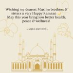 Vijay Antony Instagram – #EidMubarak #RamadanKareem 🙏🏽