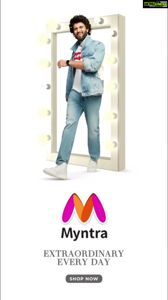 Vijay Deverakonda Instagram - Why wait for special days when you can look #ExtraordinaryEveryday? Look like a star everyday by choosing from the widest range of 100% original brands, only on Myntra. #Myntra #BeExtraordinaryEveryday #MyntraExtraordinaryEveryday #VijayDeverakondarxMyntra #PaidPartnership #Ad India