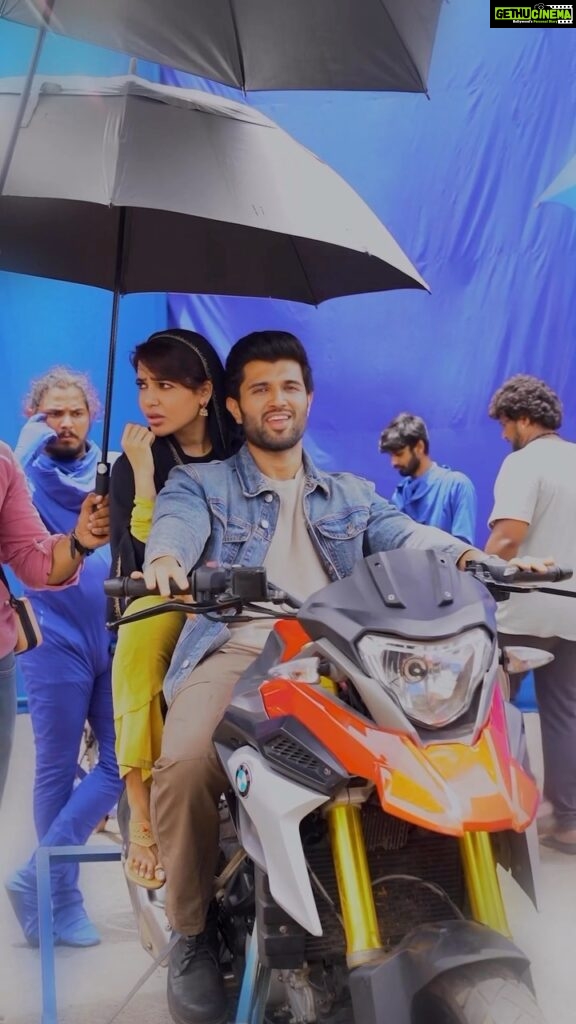 Vijay Deverakonda Instagram - #Kushi is Never missing an opportunity to tell her how much she means to you. Even if she doesn’t always realise it. #KushiReel