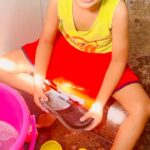 Vijayalakshmi Instagram - Wat did u clean today? #bogivibes #cleanhome #happyhome #proudmmommy #nilan