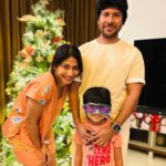 Vijayalakshmi Instagram - Happy new year from ours to yours 🤗 #2023 #excited #grateful