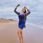 Vijayalakshmi Instagram - An oceanholic 🌊♥️