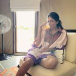 Vijayalakshmi Instagram - Weekend vibes 💜