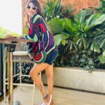 Vijayalakshmi Instagram - Goa vibes 💜💚❤️🖤🤍💙 P.c @gayattrimanohar