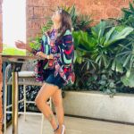 Vijayalakshmi Instagram - Goa vibes 💜💚❤️🖤🤍💙 P.c @gayattrimanohar