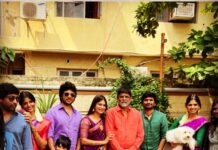 Vijayalakshmi Instagram - இனிய தீபாவளி வாழ்த்துகள் 🪔🤗 @ahathiansannasi @dir_thiru @kanithiru10 @desinghperiyasamy @niranjani_ahathian @its______iya