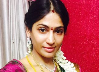 Vijayalakshmi Instagram - Newly married me! 7 years ago 🙊